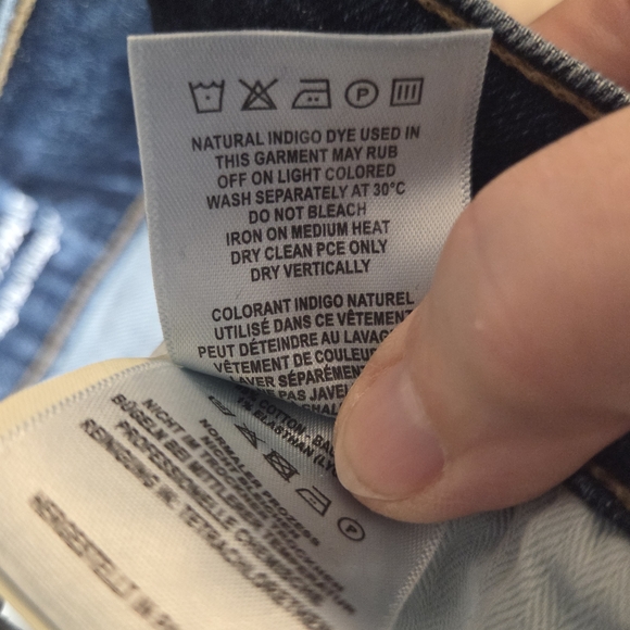 DL1961 Women's Straight Leg Jeans in Dark Blue - Picture 10 of 10